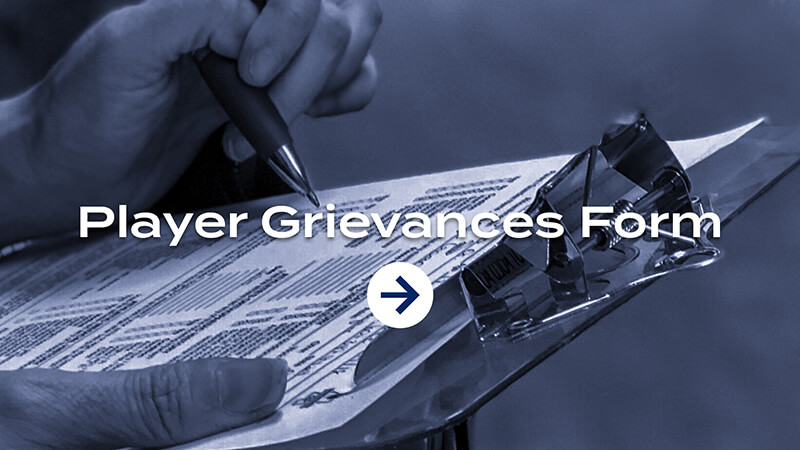 Player Grievances Form